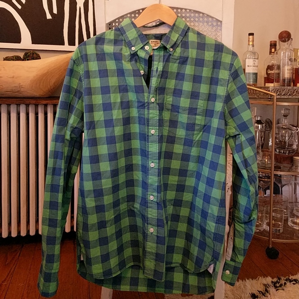 Bonobos Buffalo Check shirt